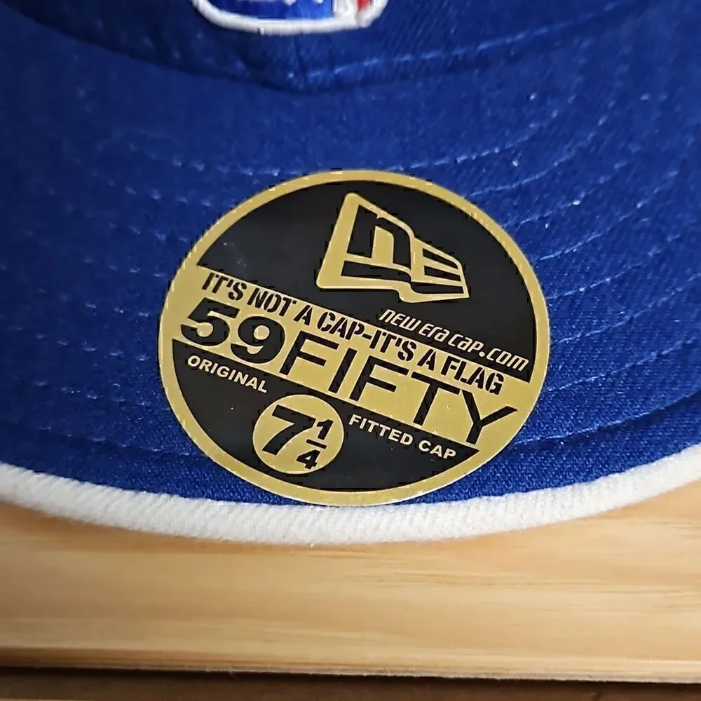 New Era Philadelphia 76ers 59Fifty NBA Throwback 7 1/4 Fitted Hat Cap